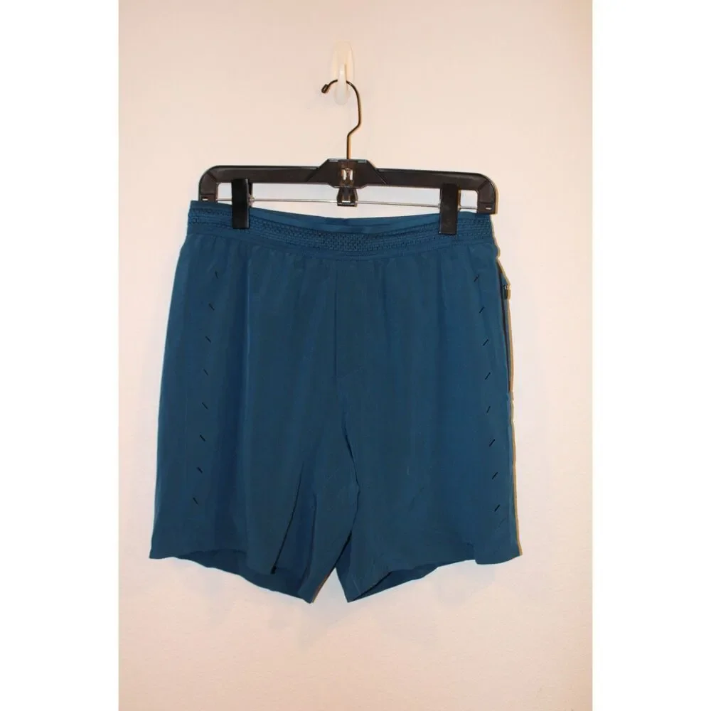 Ten Thousand teal blue session shorts 7'' size medium lined